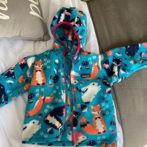 Patagonia toddler fleece jacket coat 3t